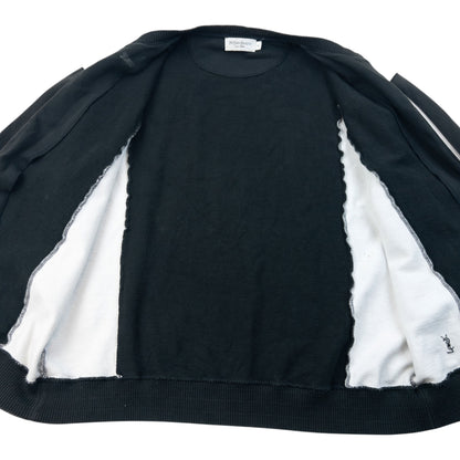 Vintage 2000s YSL Yves Saint Laurent Zip Up Sweatshirt Size L