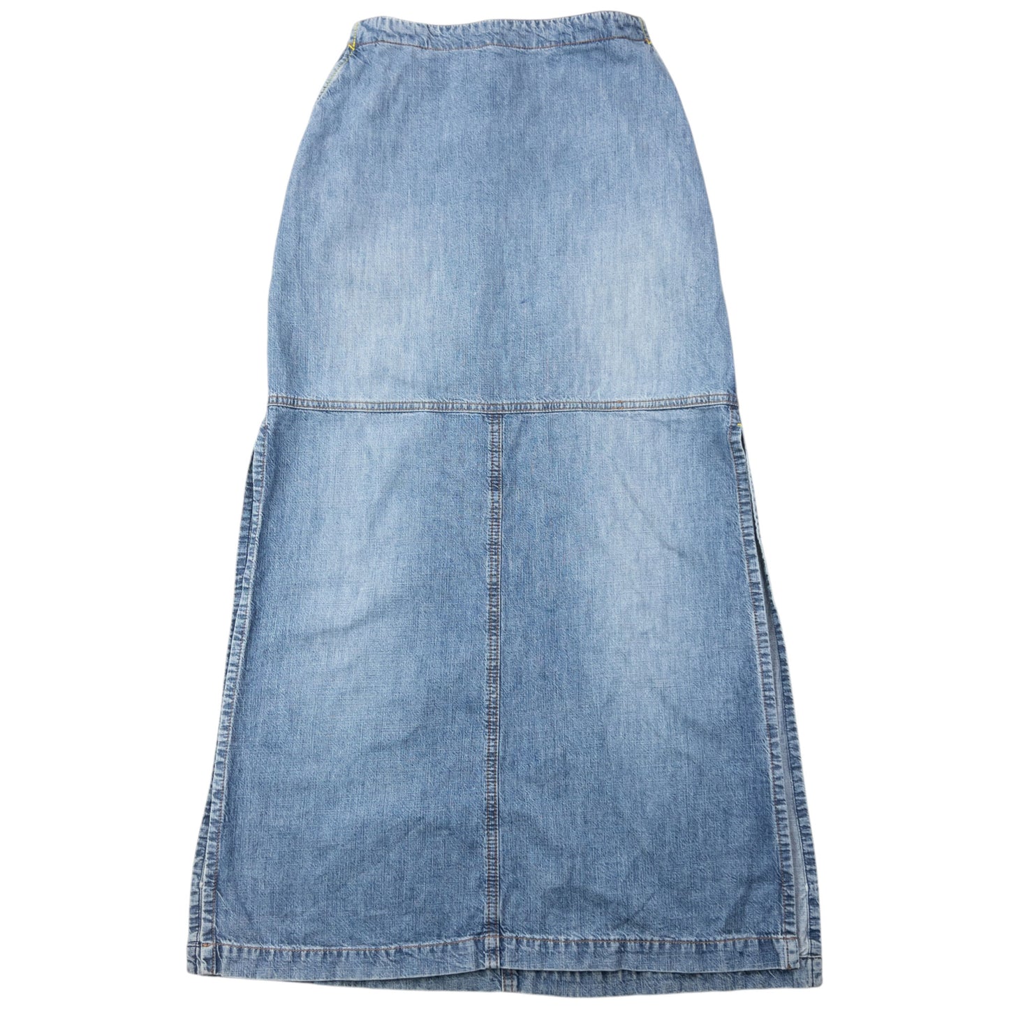 Vintage 2000s Armani Jeans Denim Maxi Skirt Womens Size M