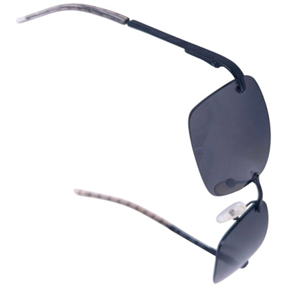 Vintage 2000s Burberry Nova Check Rimless Sunglasses