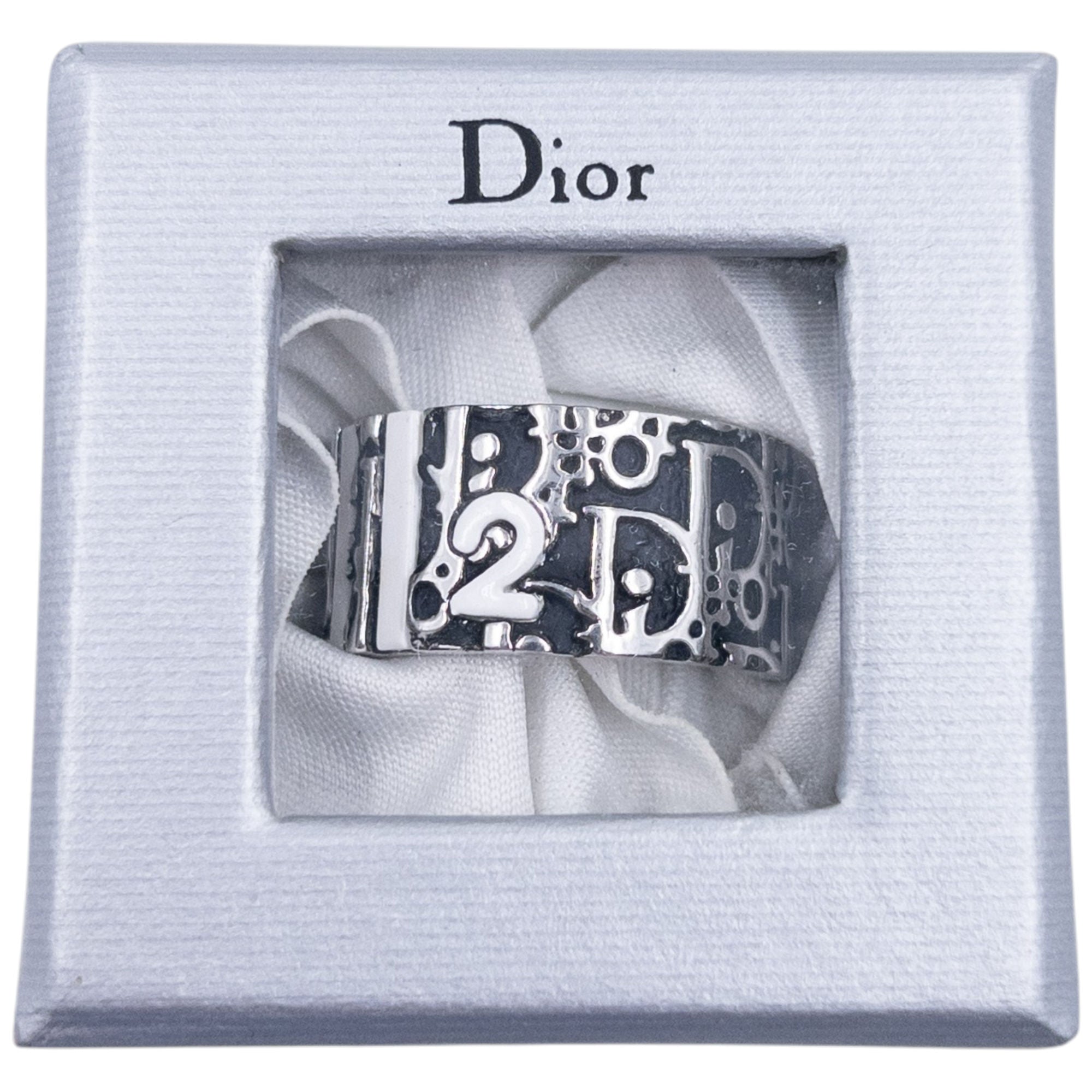 Vintage Dior Monogram Number Ring