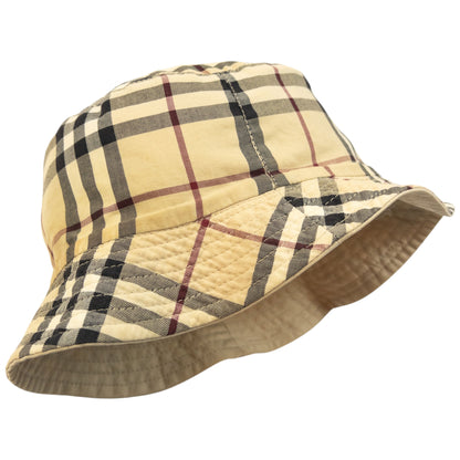 Vintage 2000s Burberry Nova Check Reversible Bucket Hat