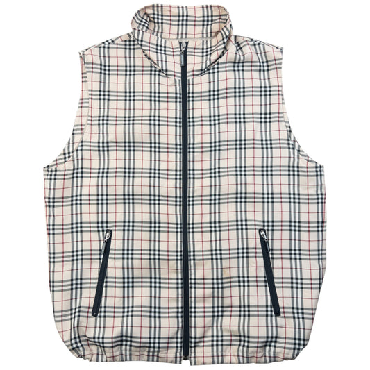 Vintage 2000s Burberry Golf Nova Check Gilet Size S