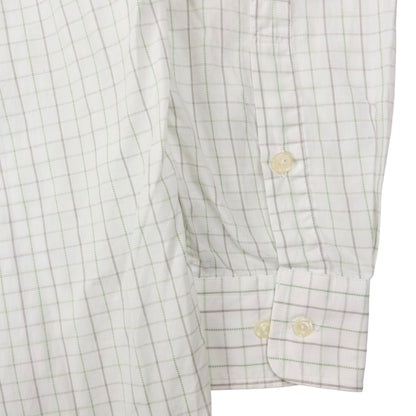 Vintage Issey Miyake Checkered Long Sleeve Button Up Shirt Size M