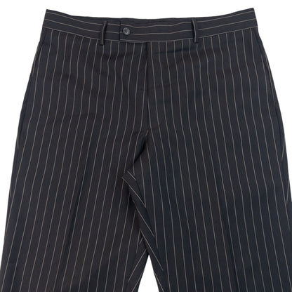 Vintage 2000s YSL Yves Saint Laurent Pinstripe Jacket & Trousers Suit Set SizeL