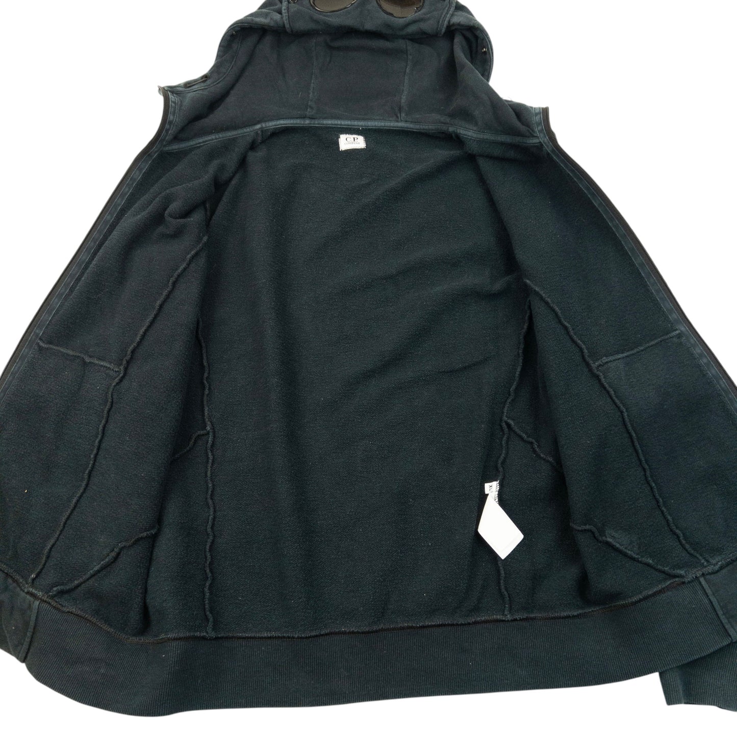 Vintage CP Company Goggle Hood Zip Up Hoodie Size L
