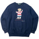 Vintage 90s Polo Ralph Lauren Bear Graphic Sweatshirt Womens Size S
