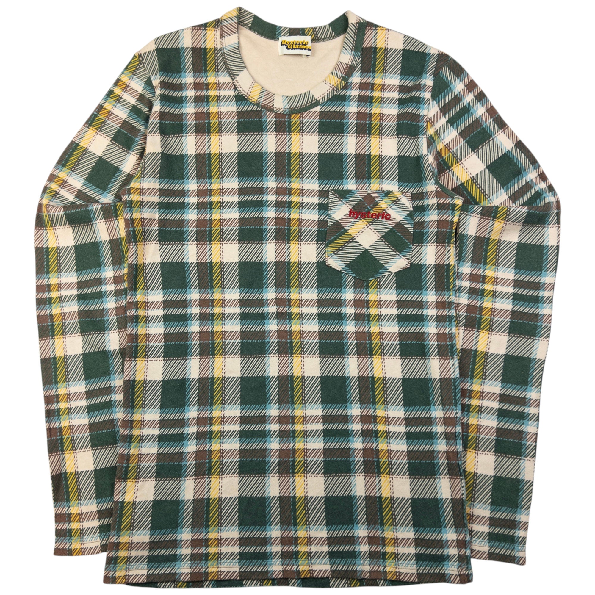 Vintage Hysteric Glamour Checkered Sweatshirt Womens Size M