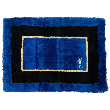 Vintage 80s YSL Yves Saint Laurent Small Rug