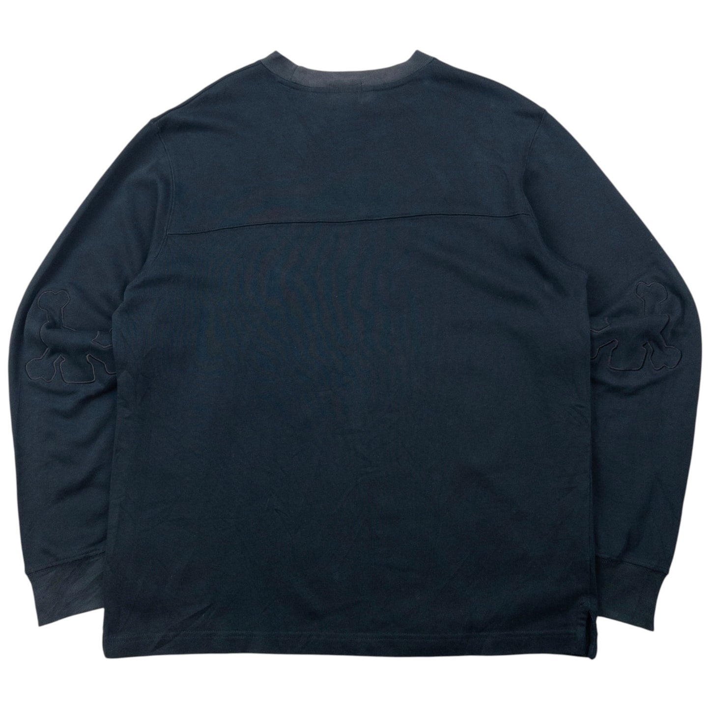 Vintage 2000s Stussy Embroidered Skull Jumper Size M