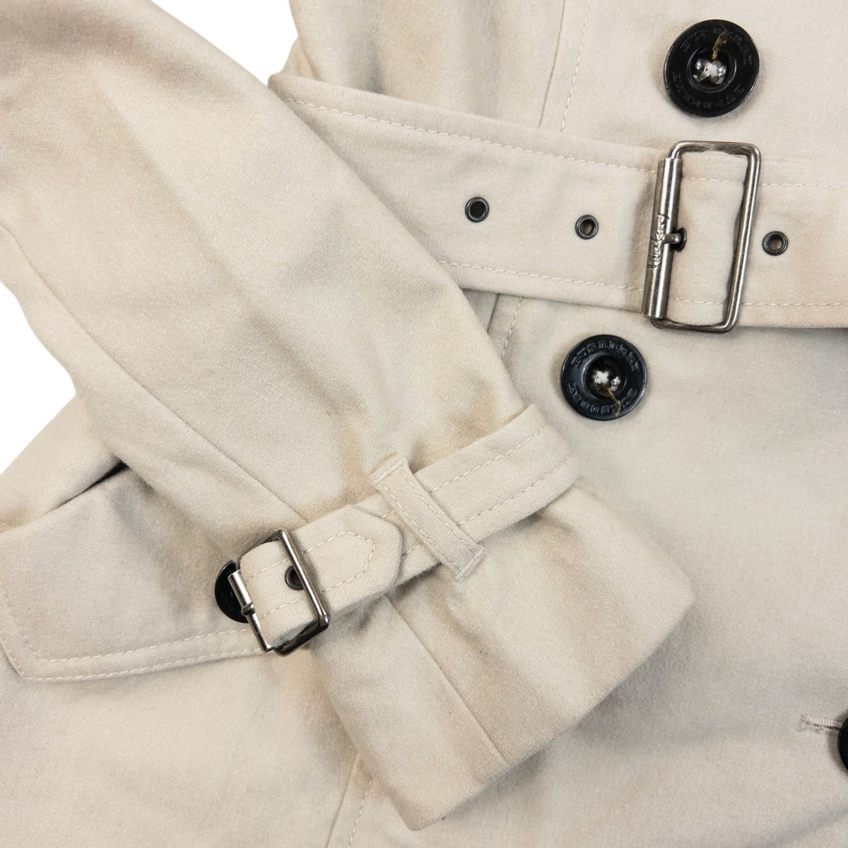 Vintage 2000s Burberry Belt Waist Jacket Womens Size S
