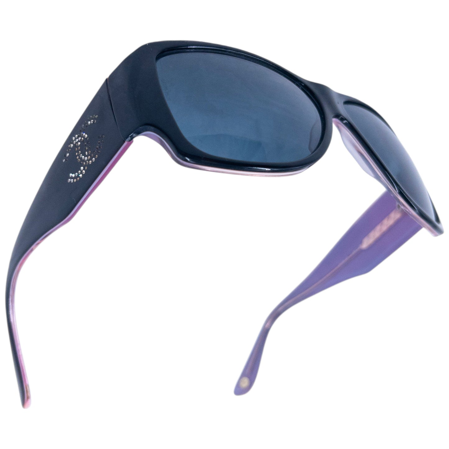 Vintage 2000s Chanel Diamanté Sunglasses