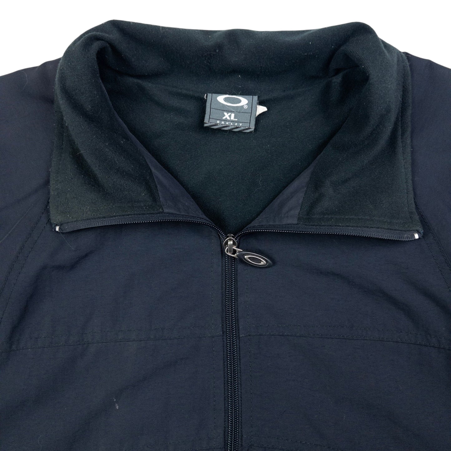 Vintage Oakley Fleece Lined Zip Up Jacket Size XL