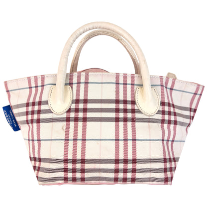 Vintage 2000s Burberry Blue Label Nova Check Handbag