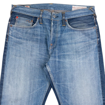 Vintage Evisu Double Gull Contrast Japanese Denim Jeans Size W36