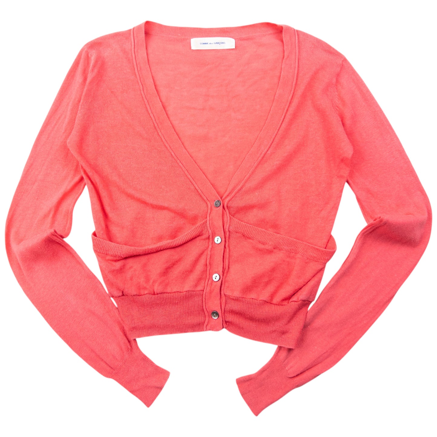 Vintage 2000s Comme Des Garçons Lightweight Cardigan Womens Size S