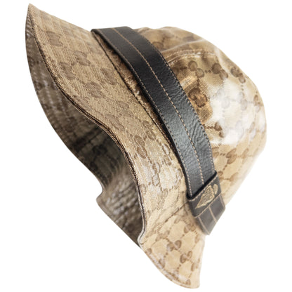 Vintage 2000s Gucci By Tom Ford Monogram Bucket Hat Size L