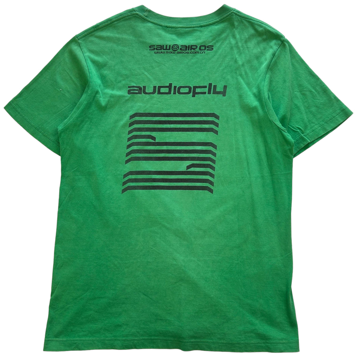 Vintage Stussy x Audiofly T Shirt Size L