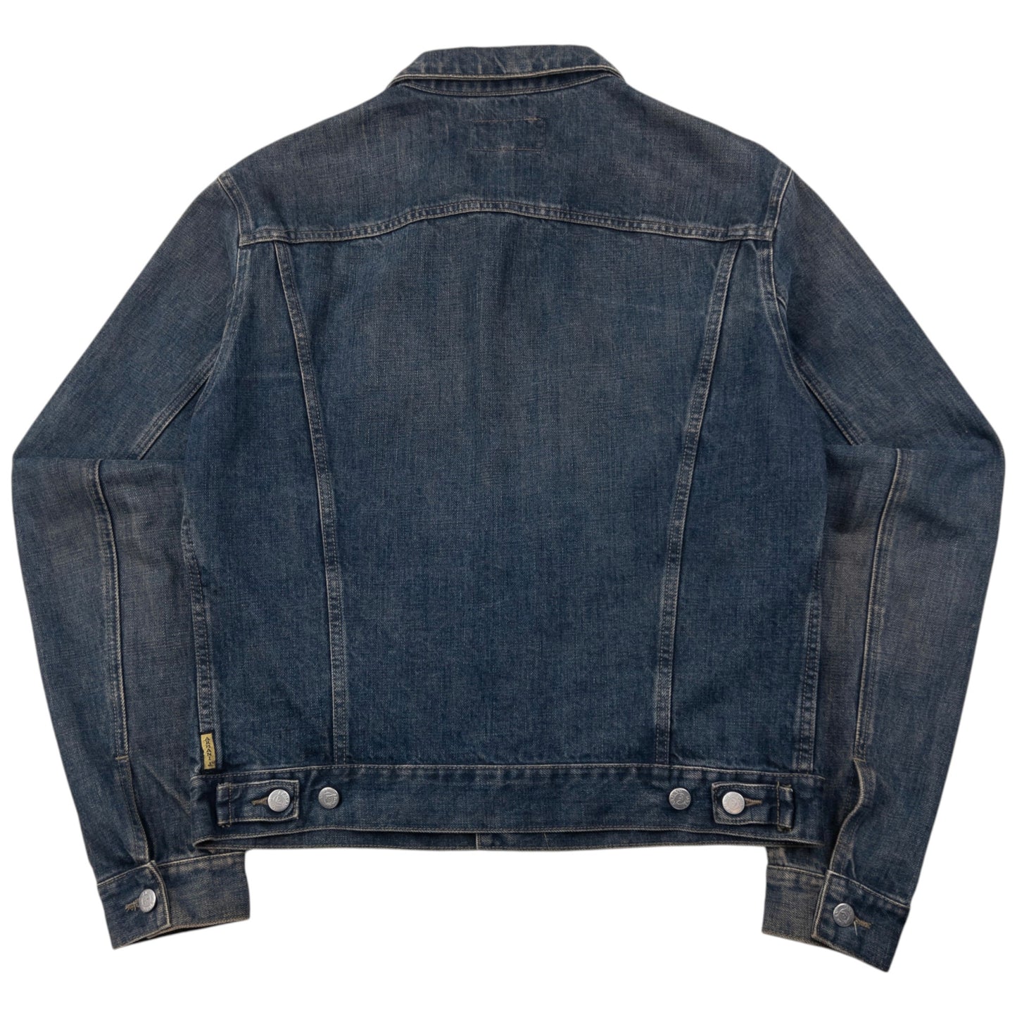 Vintage Armani Jeans Super Toppa Button Up Denim Jacket Size S