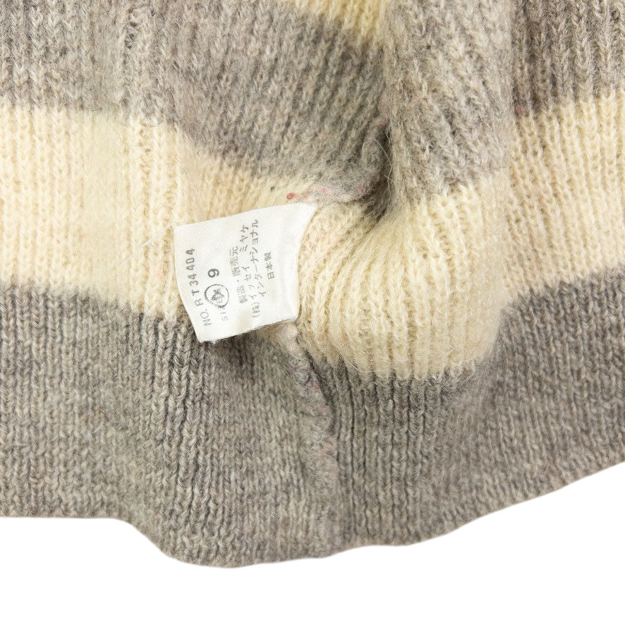 Vintage Issey Miyake Striped Knit Cardigan Size S