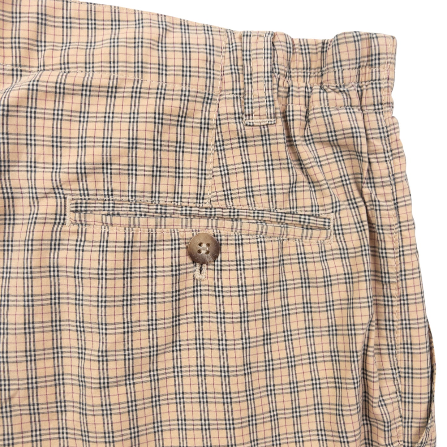 Vintage 2000s Burberry Nova Check Shorts Size W36