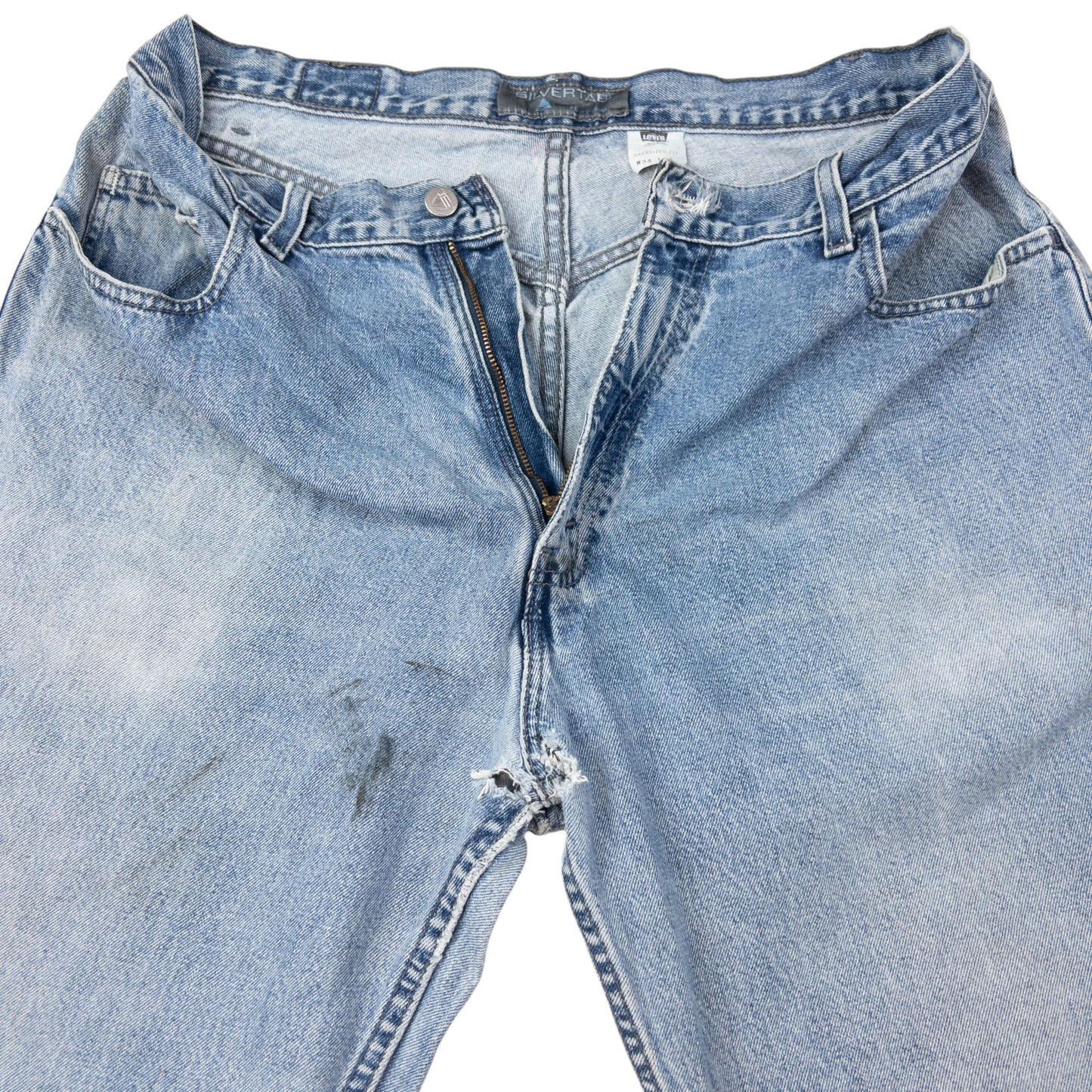 Vintage Levi's Silver Tab Oversized Denim Jeans Size W34