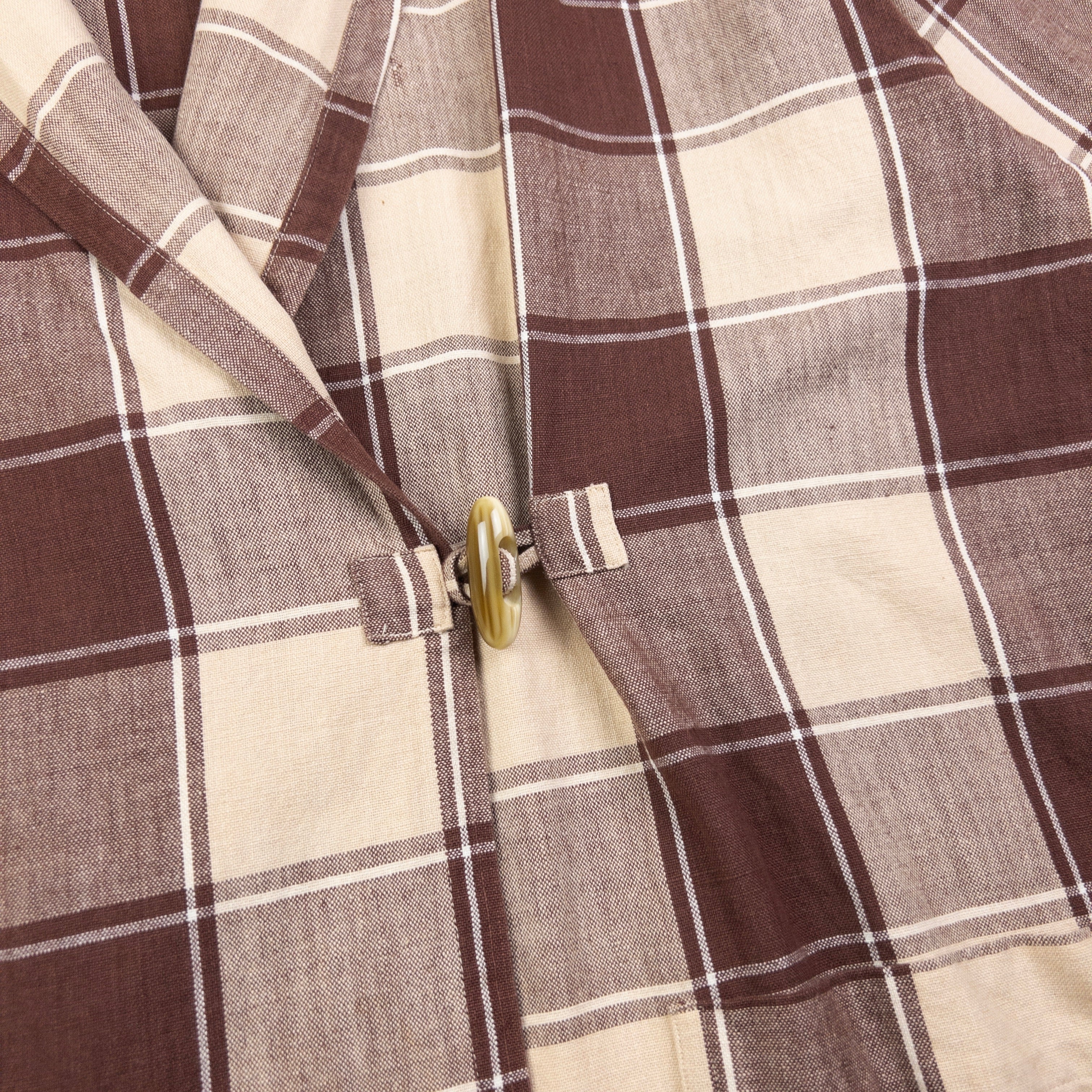 Vintage Yohji Yamamoto Checkered Wrap Jacket Size M