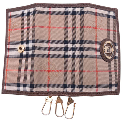 Vintage 90s Burberry Nova Check Key Holder
