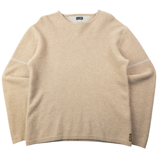 Vintage 2000s Armani Jeans Wool Jumper Size M