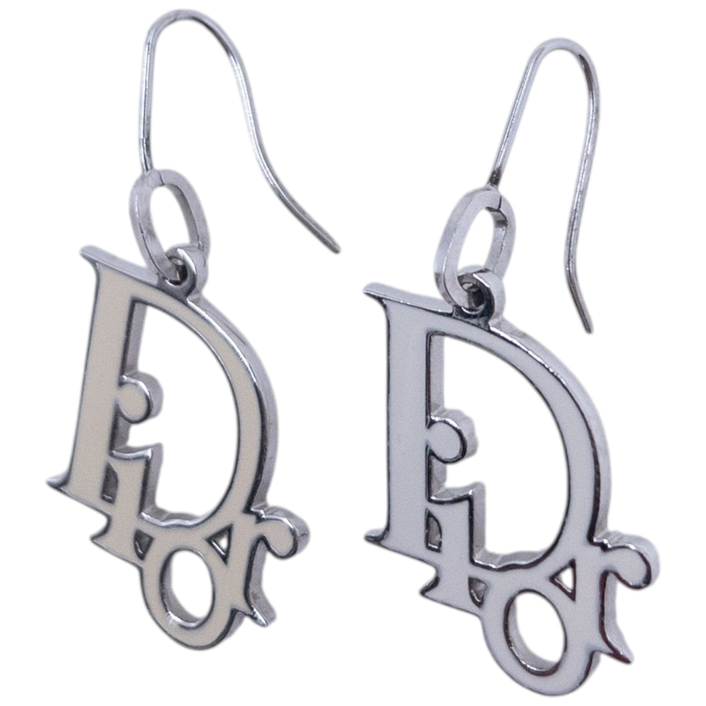 Vintage Dior Logo Earrings