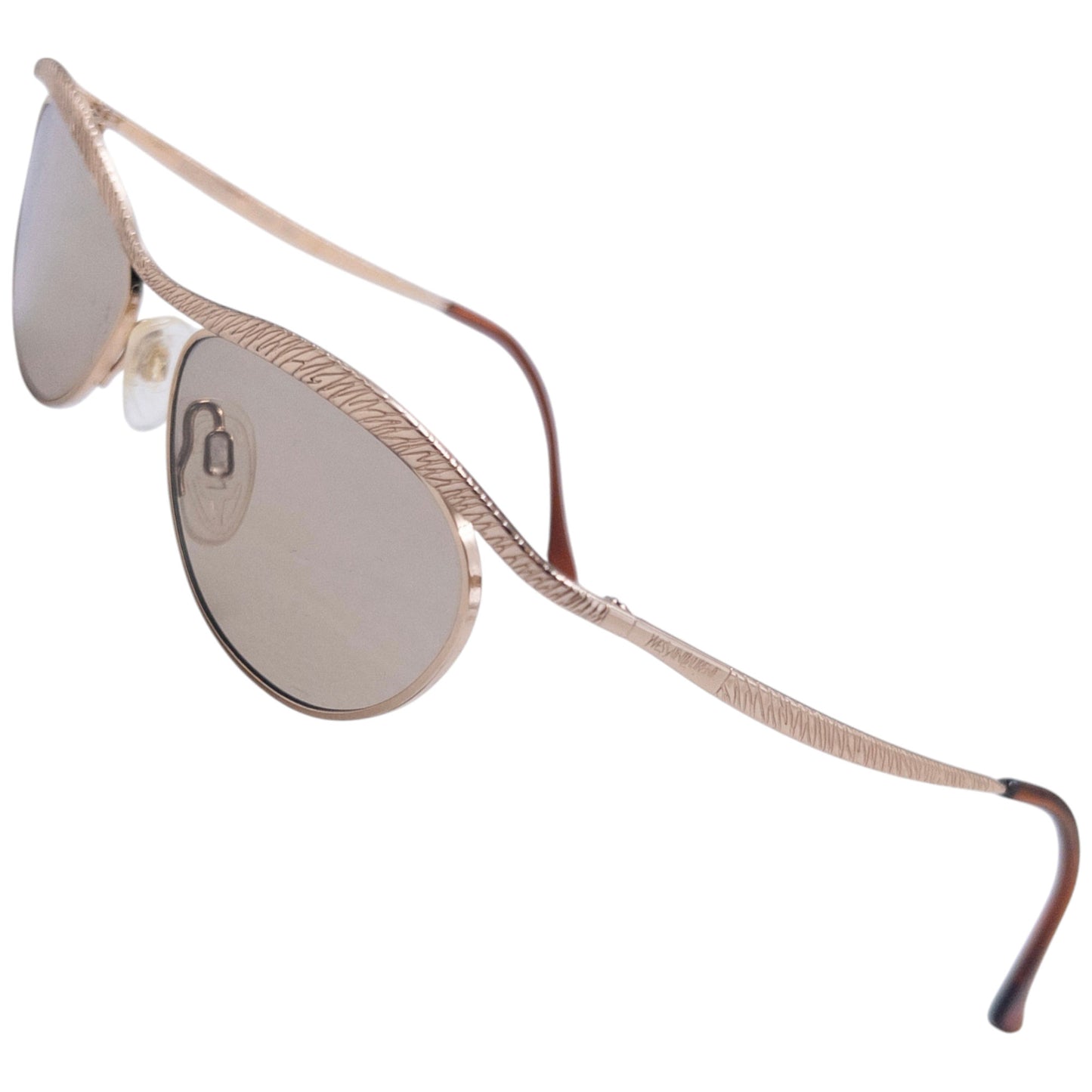 Vintage YSL Yves Saint Laurent Engraved Sunglasses