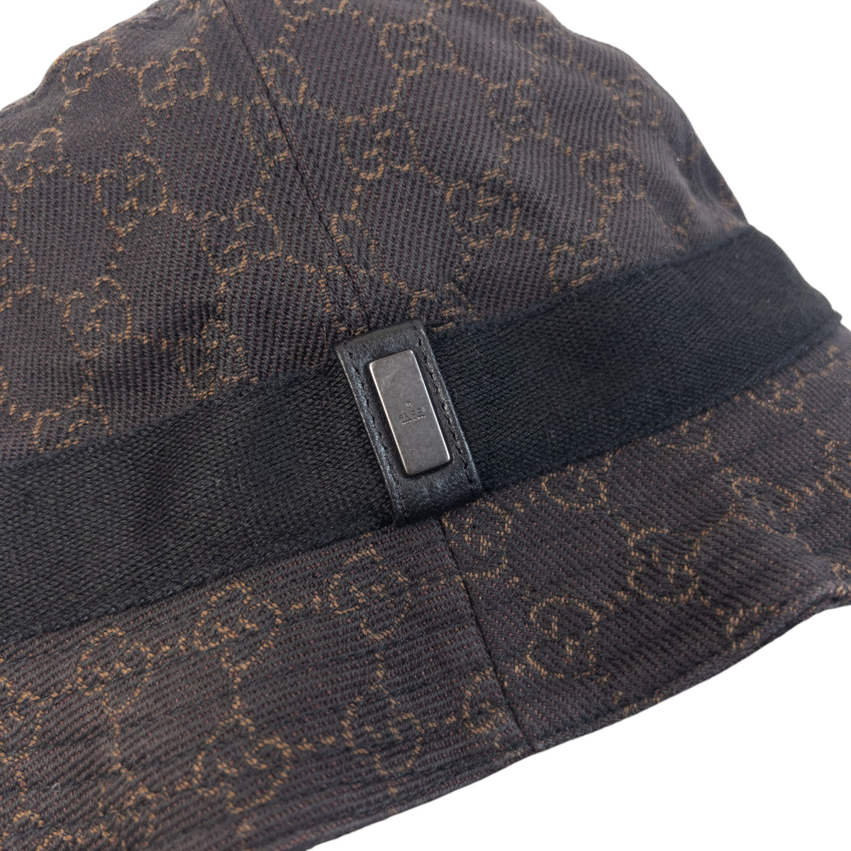 Vintage 2000s Gucci Monogram Bucket Hat Size M