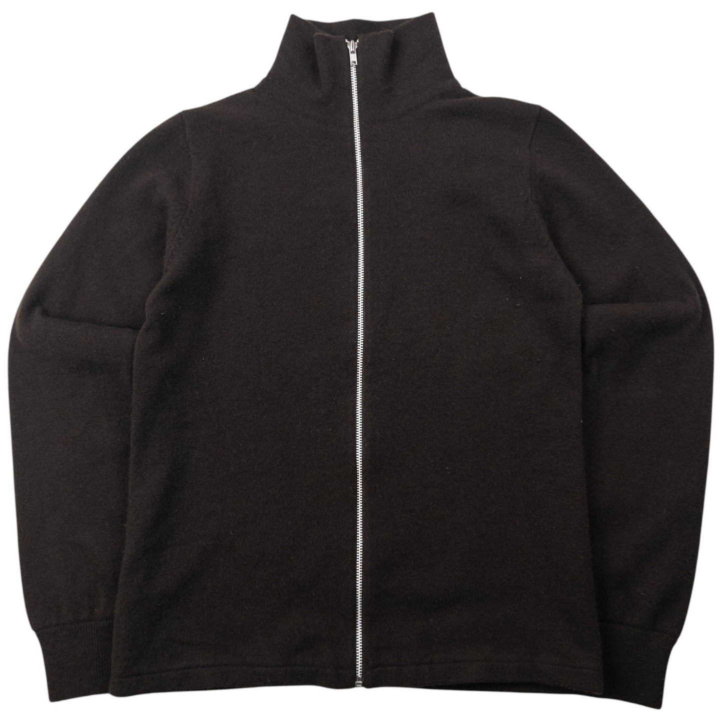 Vintage 1999 Cabane De Zucca By Issey Miyake Climax Zip Up Wool Jumper Womens Size M