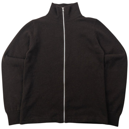 Vintage 1999 Cabane De Zucca By Issey Miyake Climax Zip Up Wool Jumper Womens Size M