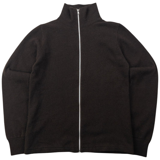 Vintage 1999 Cabane De Zucca By Issey Miyake Climax Zip Up Wool Jumper Womens Size M