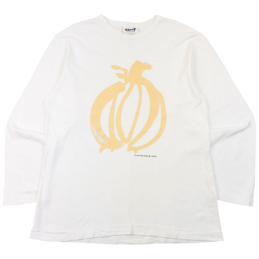 Vintage 90s Hai Sporting Gear By Issey Miyake Long Sleeve Graphic T Shirt Size S