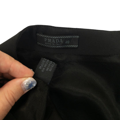 Vintage 2000 Prada Buckle Detail Skirt Womens Size W26