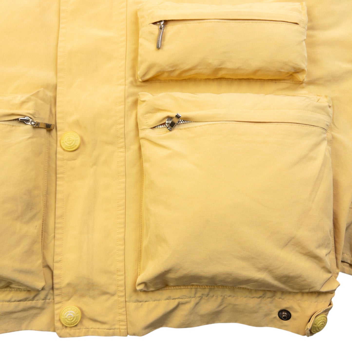 Vintage 2000s Burberry Zip Up Cargo Jacket Size S
