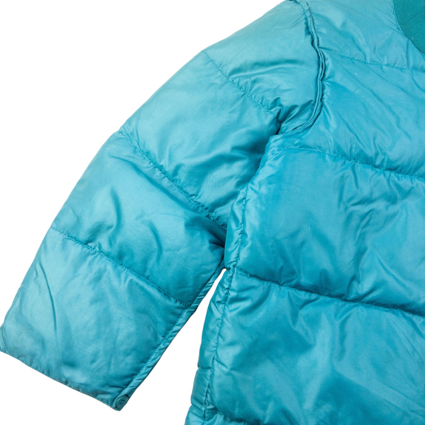 Vintage 80s YSL Yves Saint Laurent Zip Up Puffer Jacket Size M