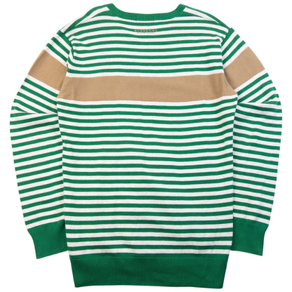 Vintage 2000s Burberry Black Label Striped Jumper Size S