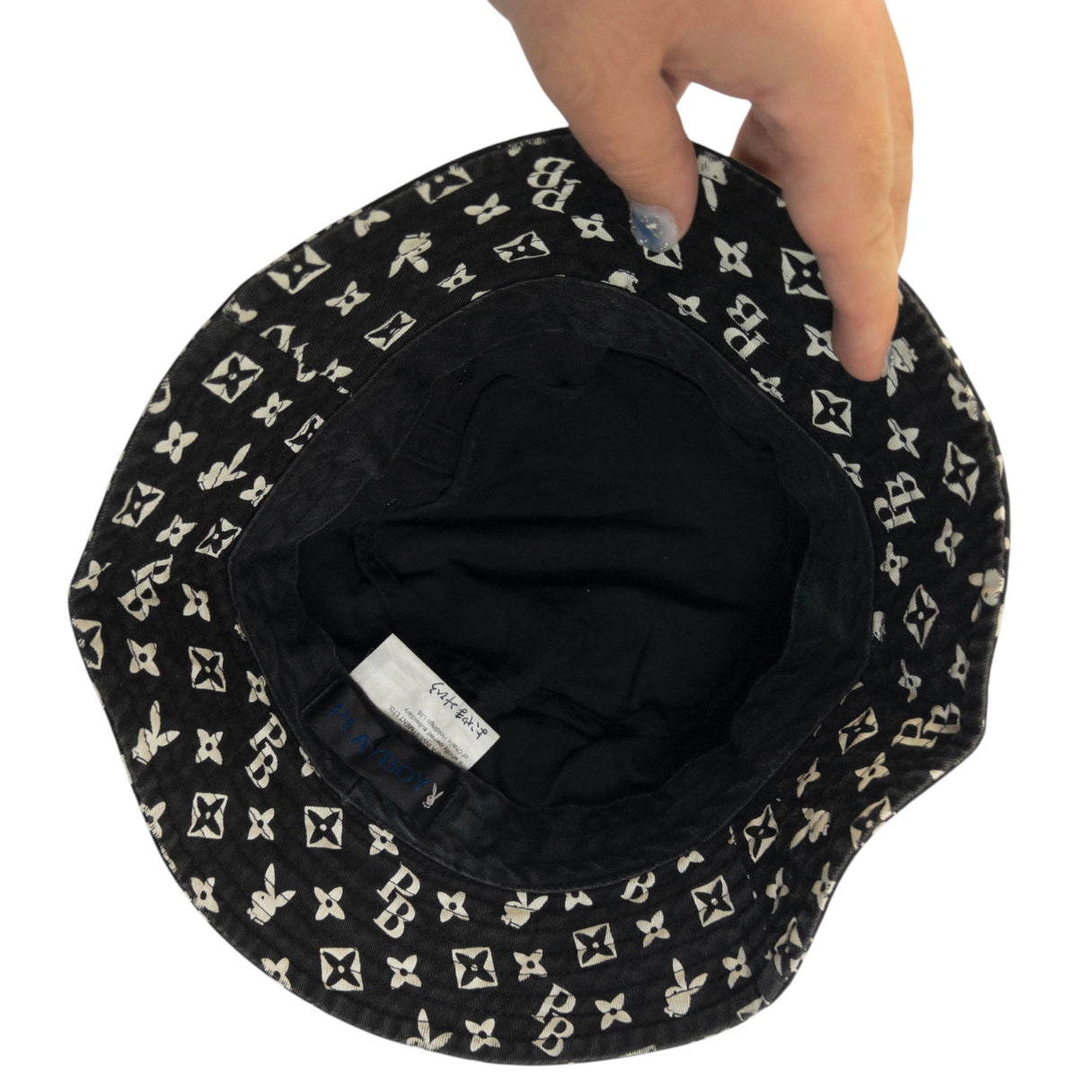 Vintage 2000s Playboy Monogram Bucket Hat