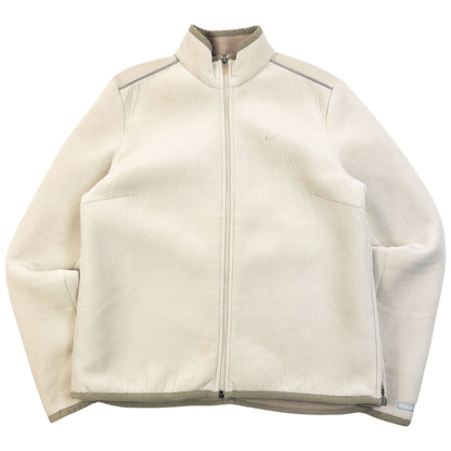 Vintage 2000s Nike Velour Fleece Lined Jacket Womens Size L