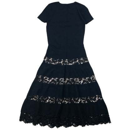 Vintage Valentino Lace Dress Womens Size S