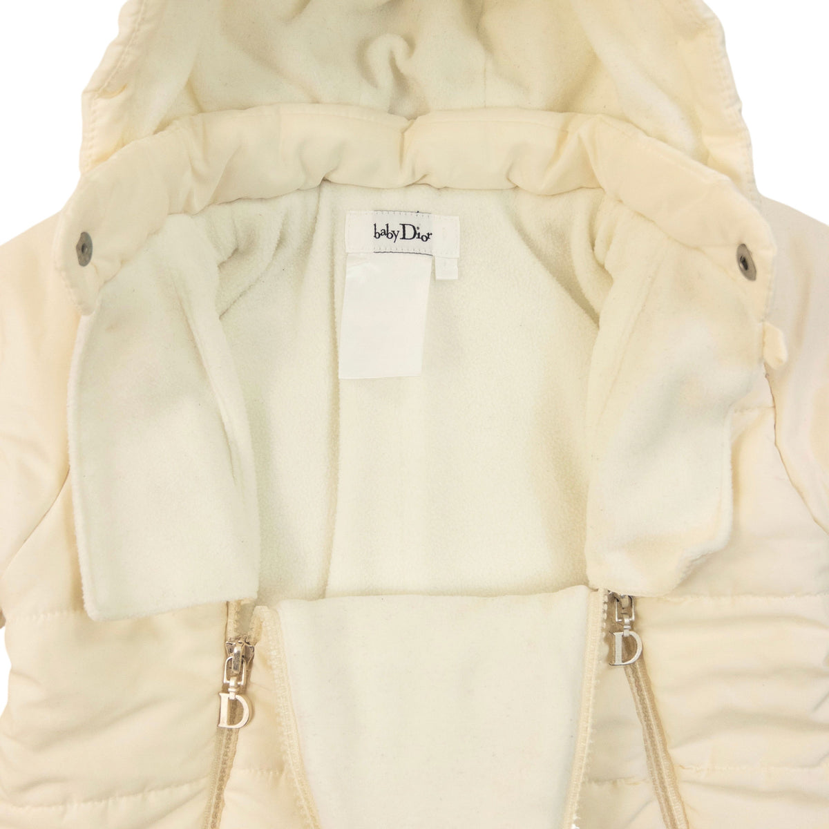 Vintage 2000s Dior Baby Fleece Lined Snowsuit