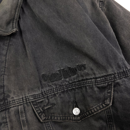 Vintage Diesel Industry Button Up Denim Jacket Size XL