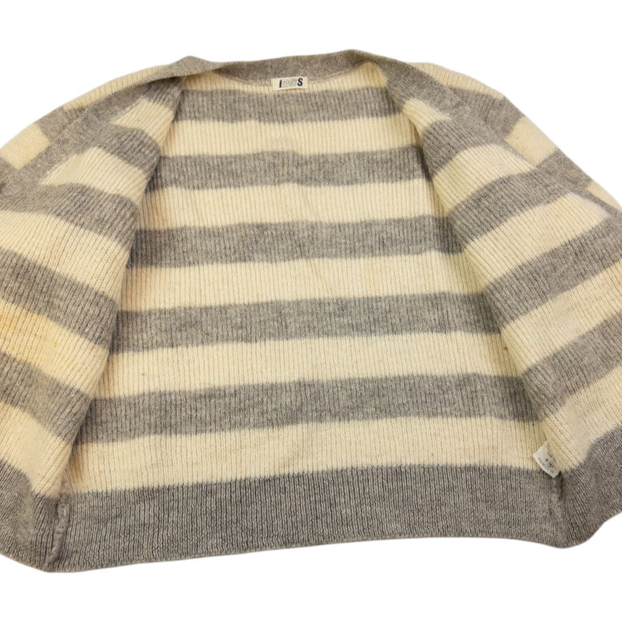 Vintage Issey Miyake Striped Knit Cardigan Size S