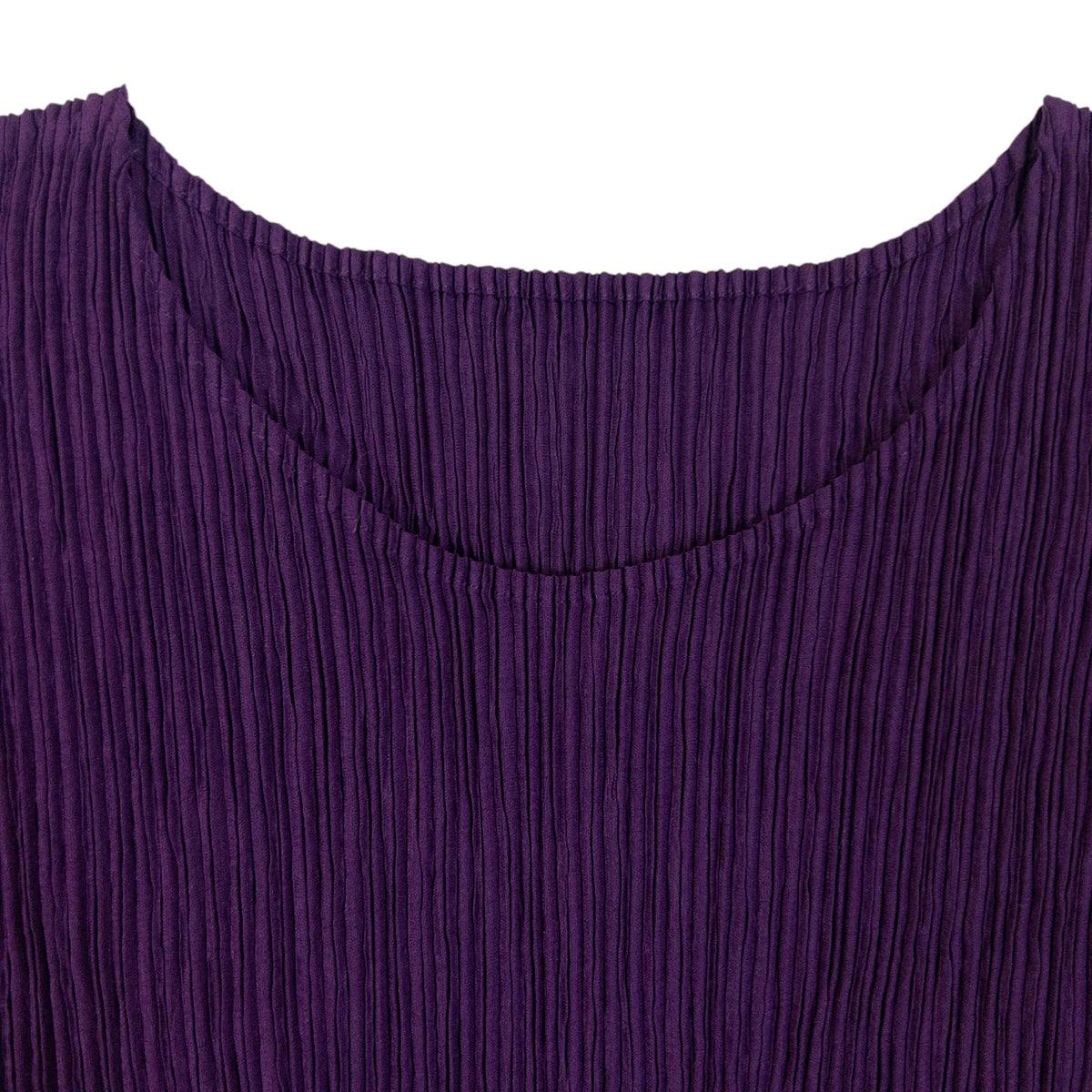 Vintage 90s Issey Miyake Pleated Long Sleeve Top Womens Size M