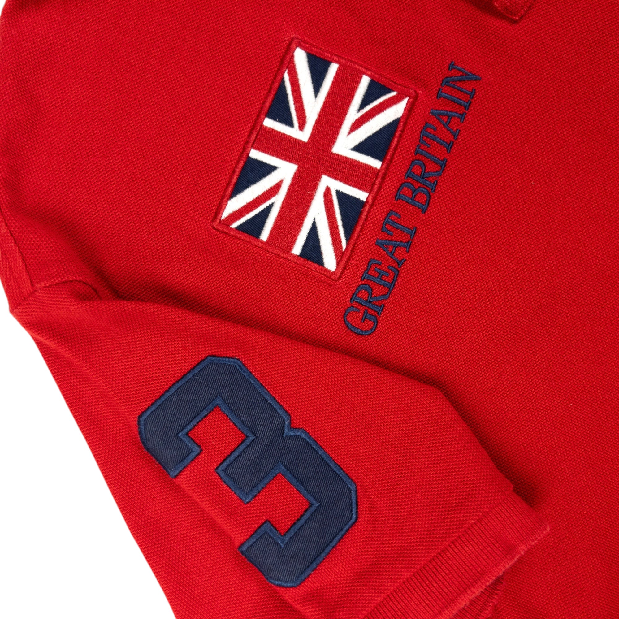 Vintage Polo Ralph Lauren Great Britain Polo Shirt Size M