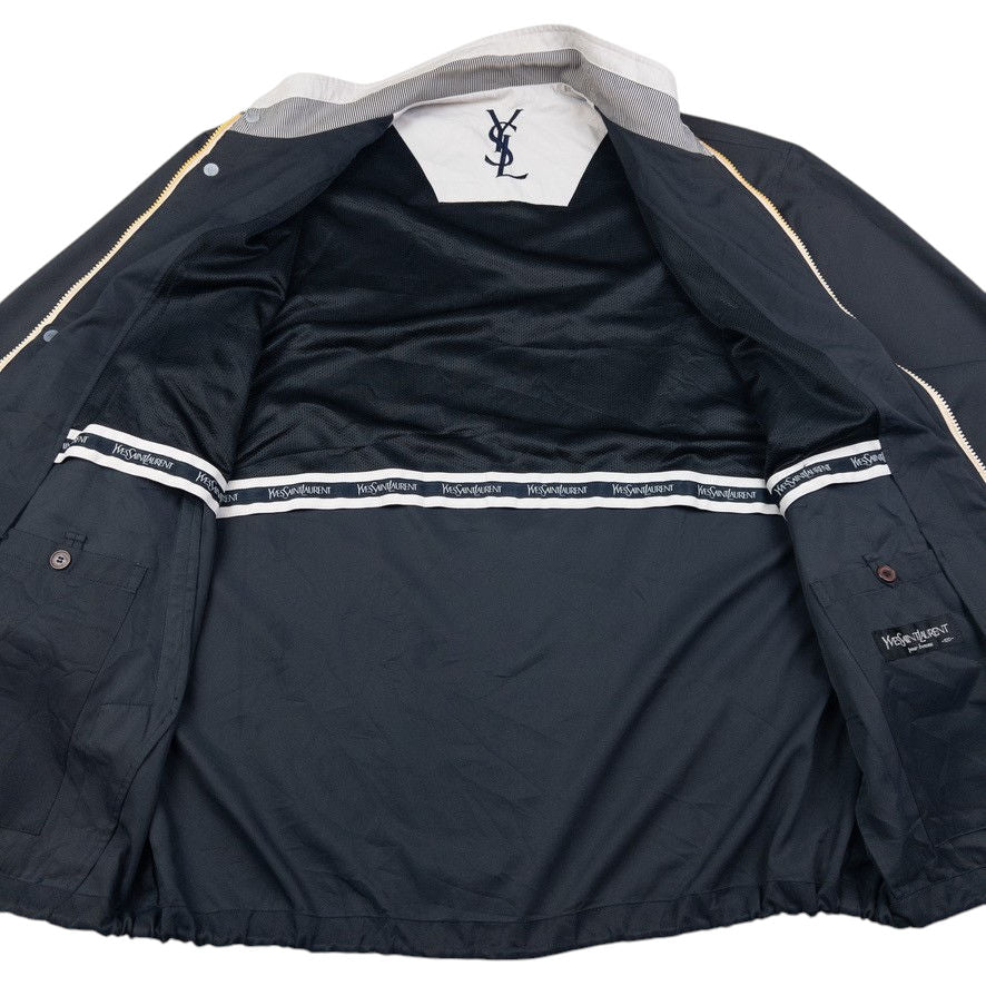 Vintage YSL Yves Saint Laurent Zip Up Jacket Size L
