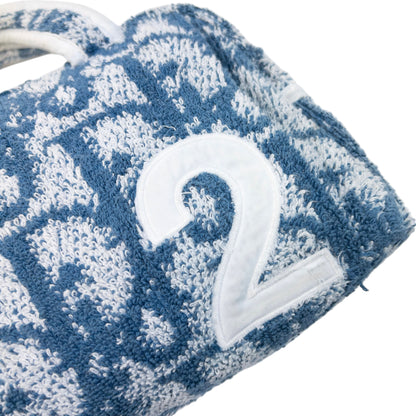 Vintage 2000s Dior Monogram Terry Cloth Handbag