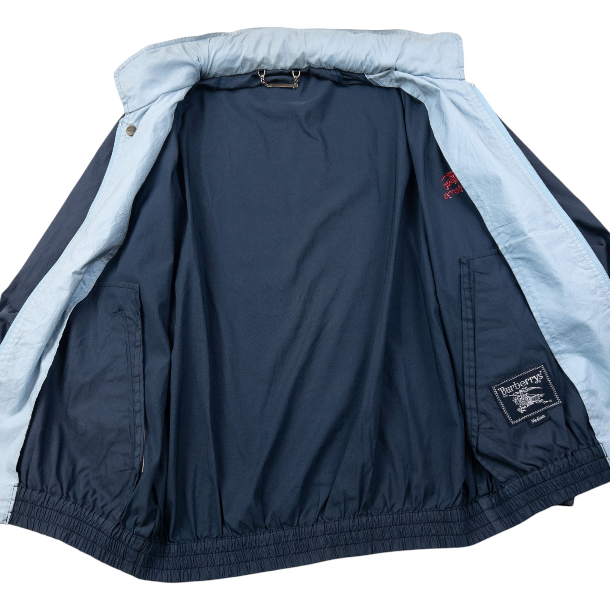 Vintage 90s Burberry Zip Up Jacket Size S